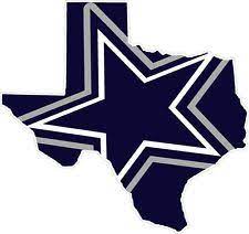 Two For One Texas Shape Dallas Cowboy Design Decal Sticker Dallas Cowboys Tattoo Dallas Cowboys Logo Dallas Cowboys