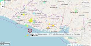La compañía privada de distribución del servicio aes sin explicar las causas del corte informó que el fluido se había logrado restablecer totalmente hacia las 06h40 locales (12h40 gmt). Terremotos Hoy Ultimos Sismos El Salvador Ultimos 30 Dias Lista Completa Y Mapa Interactivo Volcanodiscovery