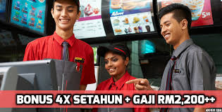 * to assist supervisor in executing daily routine jobs. Tawaran Kerja Dari Semua Cawangan Mcd Wangsa Maju Dgn Pendapatan Rm2 200 Asrama Disediakan
