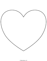 Send the best friends one to your best friend! Free Printable Heart Templates And Coloring Pages Mombrite
