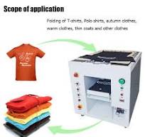 Ropa automática Máquina plegable Camisa Máquina plegable Camiseta Ropa  automática Asistente plegable