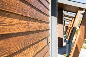 Old Cherry Fiber Cement Siding That Looks Like Wood Wood Siding Exterior Wood Siding Concrete Siding