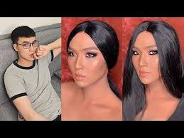 Ravikumar and written by crazy mohan.the film features kamal haasan in the lead role with meena, gemini ganesan, nagesh, heera, manivannan and nassar. Makeup Transformation Man To Woman 48 Power Of Makeup Asian Youtube Makeup Transformation Power Of Makeup Youtube Makeup