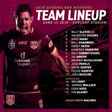 On the matches page you can track the series, team statistics, the history of the movement of the coefficients, as well as videos of interesting moments. Queensland Maroons On Twitter Your Qlder Maroons Team For Origin Game Iii