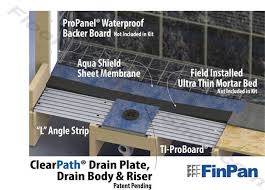 It did not come with a felt pad. Installation Manual Clearpath Curbless Shower Pan System Flooring Supply Shop Blog