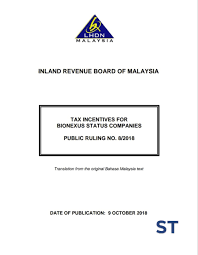 One is seen at the federal level, and the other is at the country level. Lhdn Public Ruling No 8 2018 Tax St Partners Plt Chartered Accountants Malaysia Facebook