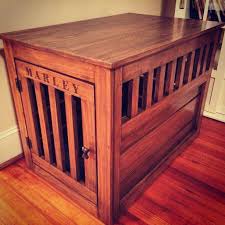 A diy dog crate is a concept where you make a dog house for your little champion on your own. Dog Kennel Furniture Ideas On Foter
