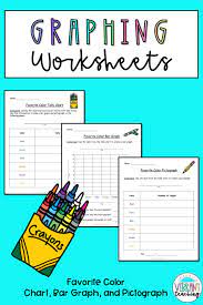 Graphing Worksheets Favorite Color Graphing Worksheets Bar Graphs Color Graphing