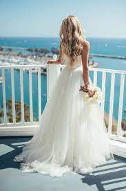 Elegant Beach Wedding Belle The Magazine Beach Wedding Dress Tulle Wedding Dress Lace Applique Wedding Dress