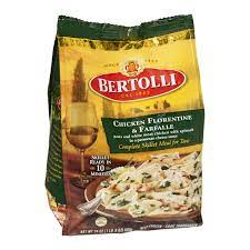 Rice with white chicken, tomatoes, corn, black beans, and green bell peppers in a salsa con queso sauce. Bertolli Complete Skillet Meal For Two Chicken Florentine Farfalle 24 Oz Delivery Or Pickup Near Me Instacart