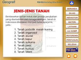 Tanah laterit merupakan jenis tanah yang mengandung unsur besi oksida dan alumunium. Proses Pembentukan Dan Jenis Tanah Ppt Download