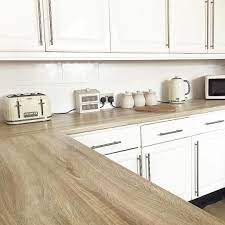 Stunning Benchtop Makeover Using Sonama Oak Truffle By Ladyladyhome Kitchen Vinyl Vinyldecor St Kitchen Vinyl Kitchen Room Design Vinyl Wrap Kitchen