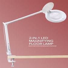 Ottlite 2in1 magnified led desk and floor lamp. Munching Shit Publicity Craft Magnifying Lamp Merlotandbrusselsprouts Com