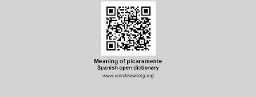 PICARAMENTE - Spanish open dictionary
