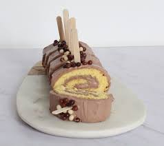 Buche Pops A La Danette Recette Madeleine Moelleuse Recette Biscuit De Noel Gateau Roule Recette