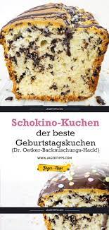 Oetker eine fertigmischung (marmorkuchen, zitrone, schokoflokina etc.) die sind total einfach und schnell zu backen und du brauchst nicht lange rezepte wälzen (wie es geht und was du brauchst steht ja immer auf der packung ganz genau drauf). Schokino Kuchen Der Beste Geburtstagskuchen Dr Oetker Backmischungs Hack Recipe Food Desserts Baking