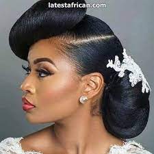 They can go almost bald and still look like they are ready to rock! Wedding Hairstyles Effective Ideas For Black Women Latest African