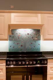 White kitchen splashbacks ideas ukfcu olbia. White Kitchen Colourful Splashback The House Of Ugly Fish