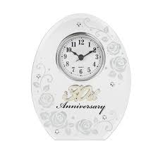Hold the party outdoors with patio lanterns, balloons and streamers in your chosen colors and use sea shells and colored sand from the craft store as additional table decorations. 30th Wedding Anniversary Mirror And Clock Gift By Shudehill Giftware