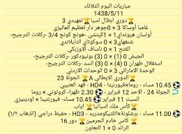 وفيما يلي نتائج مباريات اليوم الثلاثاء: Ù†ØªØ§Ø¦Ø¬ Ù…Ø¨Ø§Ø±ÙŠØ§Øª Ø§Ù„ÙŠÙˆÙ… K00ra Twitter