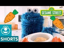 Line tw0 large, rimmed baking sheets with. Sesame Street Youtube Monster Cookies Sesame Street Monster Snacks