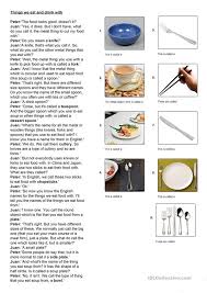 Maybe you would like to learn more about one of these? Things We Eat And Drink With English Esl Worksheets For Distance Learning And Physical Classrooms