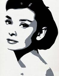 Black And White Acrylic Painting Portrait Painting Canvas Portrait Acrylics 25 Best Ideas Audrey Hepburn Art Audrey Hepburn Painting Pop Art Portraits