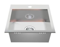 Evier De Cuisine Simple A Double Monture Kindred Steel Queen 17 Po Canadian Tire
