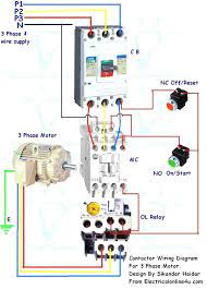 Three phase motors are used in almost every commercial and industrial building. Siemens 3 Phase Wire Diagrams Wiring Diagrams Blog Electrical Circuit Diagram Electricity Home Electrical Wiring
