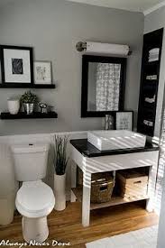 Image Result For Pinterest Black And White Bathroom Small White Bathrooms Small Bathroom Decor Master Bathroom Renovation
