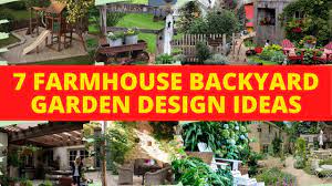 A trex deck was on the top of their list for the backyard with a decorative screen on the sides of the pergola for privacy. 7 Farmhouse Backyard Garden Design Ideas Youtube
