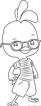 Chicken little is under the tree acorn coloring page from chicken little category. Look At You Coloring Page For Kids Free Chicken Little Printable Coloring Pages Online For Kids Coloringpages101 Com Coloring Pages For Kids