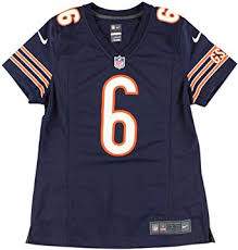 Amazon Com Nike Women S Chicago Bears Cutler Game Jersey Dark Blue Clothing