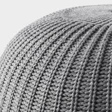 Sandared Pouffe Gray Ikea In 2020 Bodenkissen Kissen Ikea