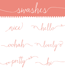 Script fonts are created based on the varied and fluid stroke in handwriting. Free Font With Swash Tail Westernvt