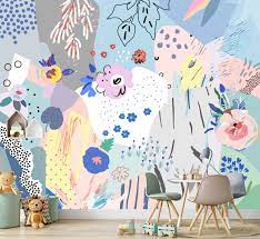 Creative Wall Mural Abstract Wallpaper Be Creative Wallpaper Abstract Painting Wallpaper Art Wallpaper Wall Murals Wall Murals Painted Mural Wall Art
