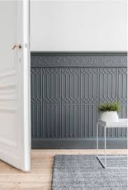 Simple lines create a dramatic look when used to create wall panels in a living room, dining room or family room. Add Some Polish With Trim Panel Moulding Habitar Interior Design