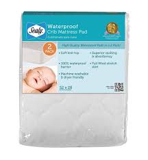 Sealy Waterproof Crib Mattress Pad 2 Pack Waterproof Crib Mattress Pad Crib Mattress Pad Waterproof Mattress Pad
