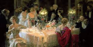 18% gratuity included for parties of 6 or more. The Financial Costs Of High Society Dinner Parties During The Victorian Era Learn Something Interesting