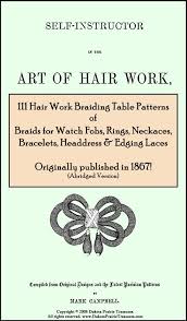 1867 Civil War Victorian Hair Work Book Hairwork Jewelry 111 Etsy Victorian Hairstyles Hair Jewelry Mourning Jewelry