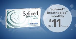 In addition to astonishing clarity and uncompromising comfort, sofmed 55 have other incredible features as well. Attn Eyecare Club America S Best Contacts Eyeglasses Facebook
