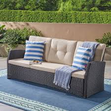 Christopher Knight Home Patio Furniture Find Great Outdoor Seating Dining Deals Shopping At Overstock Patio Furniture Deals Wicker Sofa Lounge Cushions