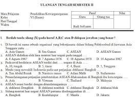 Kumpulan soal ukk kelas 7 smp/mts semester genap l. Soal Pkn Kelas 6 Sd Mi 2019 Lengkap Dengan Kunci Jawabannya
