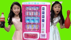 Unless you were shipped the wrong item or if your item comes damamged , you will have 30 days to ship the product back to recieve the full refund or. Chloe Kaycee Pretend Play W Pink Vending Machine Soda Kids Toys Youtube