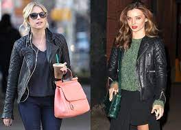 Pin On Quilted Leather Jacket