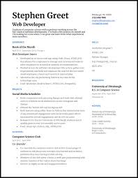 You can follow the step by step process of setting up a template for your cv. 4 Computer Science Cs Resume Examples For 2021
