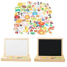 Maybe you would like to learn more about one of these? Double Sided Magnetic Puzzle Board Farm