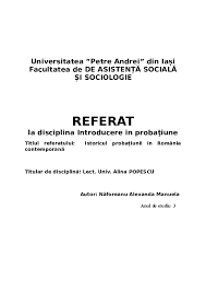 Relatia dintre cei doi actori care evolueaza in campul interactiunii sunt doua atribute importante ale asistentului social. Doc Universitatea Petre Andrei Din IaÈi Facultatea De De AsistenÈÄ SocialÄ Èi Sociologie Referat La Disciplina Introducere In ProbaÅ£iune Istoricul ProbaÅ£iunii In Romania ContemporanÄ Alexandra NÄforeanu Academia Edu