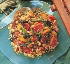Add the couscous and stir to coat the grains with oil. Chickpea Salad With Mediterranean Flavours Allyson Gofton