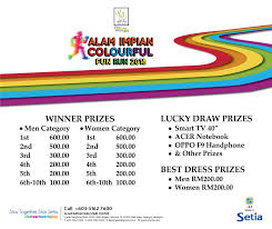 The running diva malaysia | rockstar. Alam Impian Colourful Fun Run 2018 Ticket2u